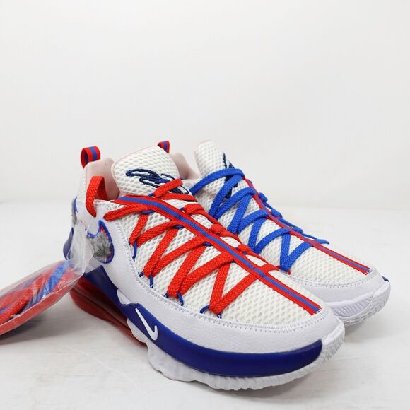 Nike LeBron XVII 17 Low Space Jam Tune Squad Basketball CD5007-100 Mens Size 6.5